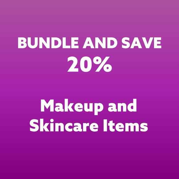 Save 20% When You Bundle 2 or More Makeup or Skincare Items! - Picture 1 of 1